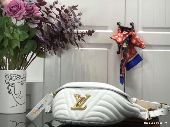 Affordable WAVE LOUIS BUMBAG VUITTON NEW 0806